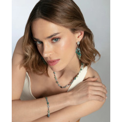 Collar de Mujer Viceroy de Acero con Piedras Naturales