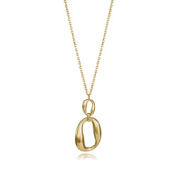 Collar de Mujer Viceroy de Acero IP Dorado con Colgante