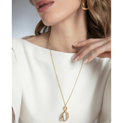 Collar de Mujer Viceroy de Acero IP Dorado con Colgante