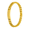 Pulsera de Hombre Marea Jewels de Eslabones Dorada