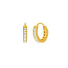 Pendientes de Hombre Marea Jewels Aros con Circonitas Dorados