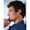 Pendientes de Hombre Marea Jewels Aros con Circonitas Dorados
