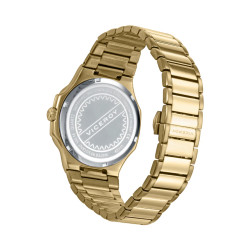 Reloj de Hombre Viceroy Laura Escanes de Acero IP Dorado