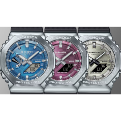 Reloj G-Shock GBM-2100A-8B Tough Solar de Acero