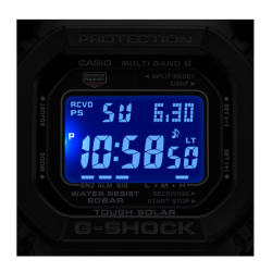Reloj G-Shock GBM-2100A-8B Tough Solar de Acero