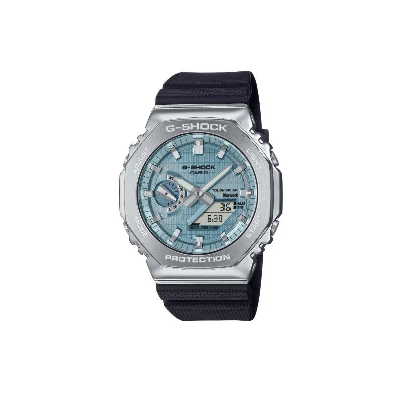 Reloj G-Shock GBM-2100A-1A2 Tough Solar con Esfera Azul