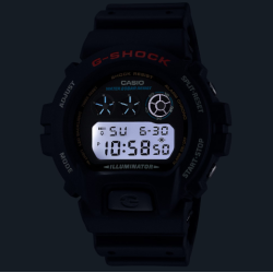 Reloj Digital G-Shock DW-6900U-1 de Resina Negro