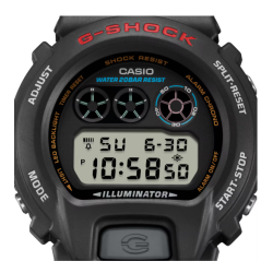 Reloj Digital G-Shock DW-6900U-1 de Resina Negro