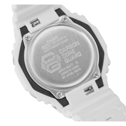 Reloj G-Shock GA-2100-7A7 Monocromático Blanco