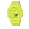 Reloj G-Shock GA-2100-9A9 Monocromático Amarillo