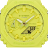 Reloj G-Shock GA-2100-9A9 Monocromático Amarillo