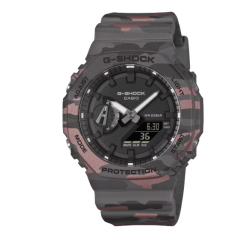 Reloj G-Shock GA-2100CM-8AER de Camuflaje Gris
