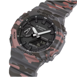 Reloj G-Shock GA-2100CM-8AER de Camuflaje Gris