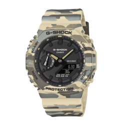 Reloj G-Shock GA-2100CM-5A de Camuflaje Marrón