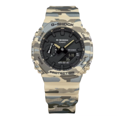Reloj G-Shock GA-2100CM-5A de Camuflaje Marrón