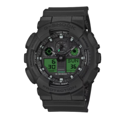 Casio G-SHOCK GA-100BEG-1A: Energía, Resistencia y Verde Electro