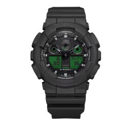 Casio G-SHOCK GA-100BEG-1A: Energía, Resistencia y Verde Electro