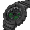 Casio G-SHOCK GA-100BEG-1A: Energía, Resistencia y Verde Electro