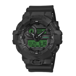 Casio G-SHOCK GA-700BEG-1A: Potencia Visual y Verde Electro