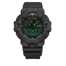 Casio G-SHOCK GA-700BEG-1A: Potencia Visual y Verde Electro