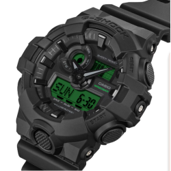 Casio G-SHOCK GA-700BEG-1A: Potencia Visual y Verde Electro