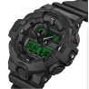 Casio G-SHOCK GA-700BEG-1A: Potencia Visual y Verde Electro