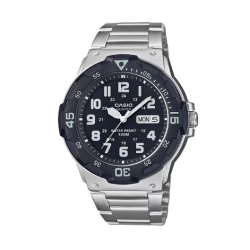 Casio MRW-200HD-1BV: Estilo Diver en Acero Inoxidable