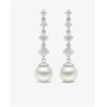 Pendientes Perla Majorica 18242.01.2.e000 Plata Mujer Joven Novia
