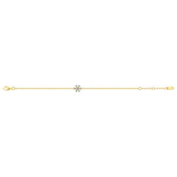Pulsera Mujer Plata Baño Oro Murat-Paris Y03017.1