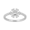 Anillo Mujer Plata 925 Murat-Paris 307134.1 Talla 14 con Circonitas gran Brillo