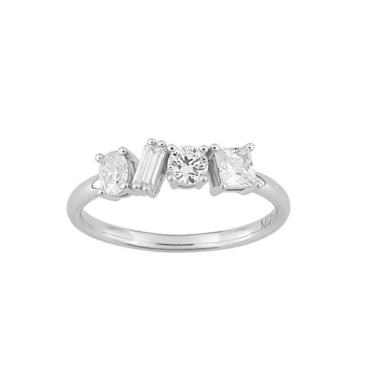 Anillo Plata 925ml Murat-Paris con Circonitas 307028.1