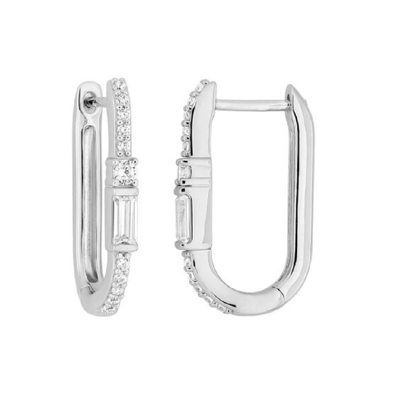 Pendientes Plata Ley 925ml Murat-Paris 305015.1 Circonitas Brillo Mujer