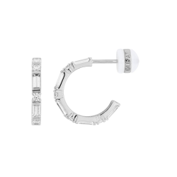 Pendientes Plata Circonitas Murat-Paris 305047.1