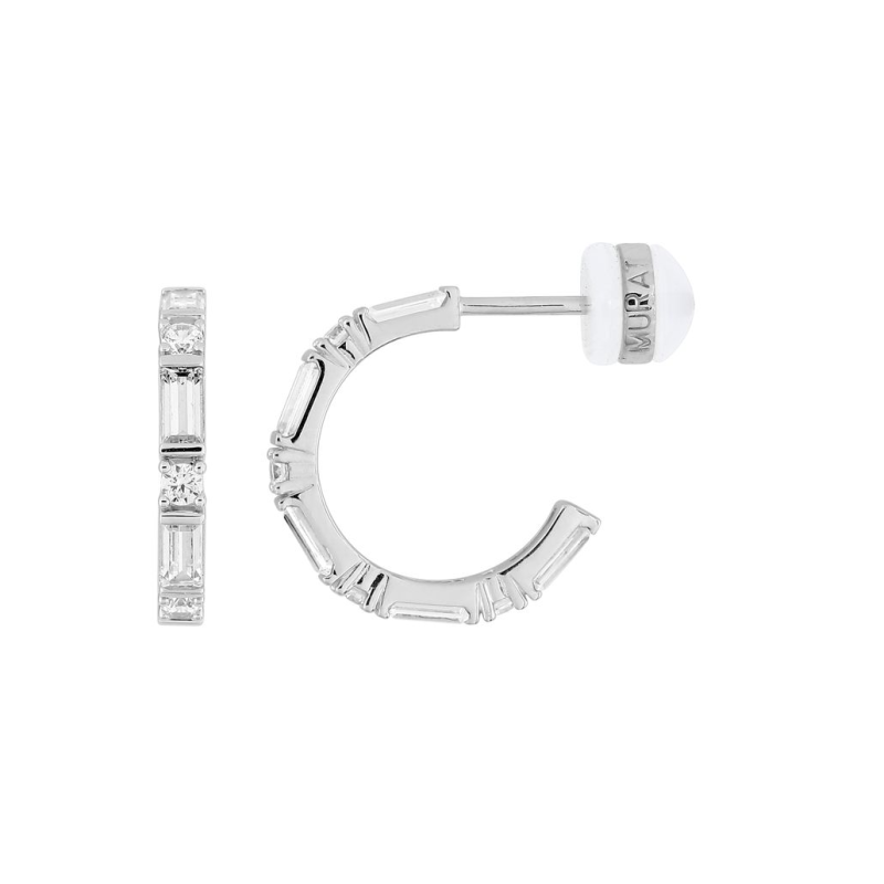 Pendientes Plata Circonitas Murat-Paris 305047.1