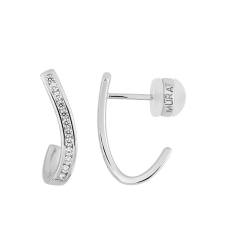 Pendientes Plata Mujer Murat-Paris 305328.1 con Bonitas Circonitas Brillantes