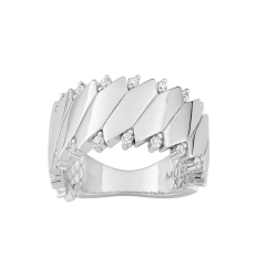 Anillo Mujer Plata 925ml con Circonitas Coleccion Murat-Paris 307132.1 Talla 14