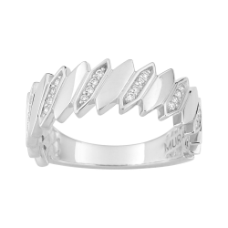 Anillo Plata Mujer con Circonitas Brillantes Murat-Paris 307029.1