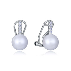 Pendientes Viceroy Mujer 2328E000-50 Plata de Ley Perla y Circonitas Blancas