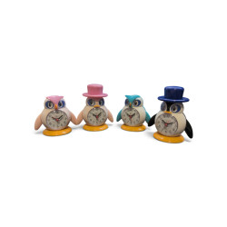 Despertador Infantil Pingüino con Números Grandes y Alarma – Reloj Analógico para Niños