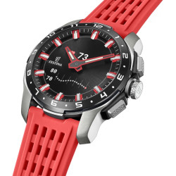 Festina Connected Full D Smartwatch Hombre Caucho Rojo Pantalla AMOLED Bluetooth 5 ATM