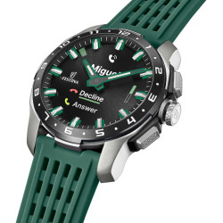 Festina Connected Full D Smartwatch Hombre Caucho Verde Pantalla AMOLED Bluetooth 5 ATM