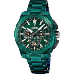 Reloj Festina Hombre Special Editions F20730/1 Cronógrafo Acero Verde 45,5 mm 200 m