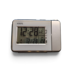 Despertador Digital con Proyector de Hora, Fecha, Temperatura y Función Repetición