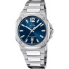 Reloj Jaguar Rondcarre Swiss Made Hombre J1024/1 Acero, Zafiro, Cuarzo y Calendario 10 ATM