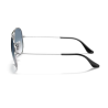 Gafas de sol Ray-ban Aviator RB3025 003/3F plateada lente azul degradada
