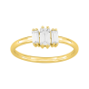 Anillo Sortija Plata Baño Oro Circonitas Mujer Joven Murat-Paris Y07060.1 Pequeña Talla12