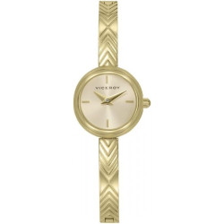Reloj Viceroy Mujer 401352-27 Acero IP Dorado Esfera Dorada 28 mm 3 ATM